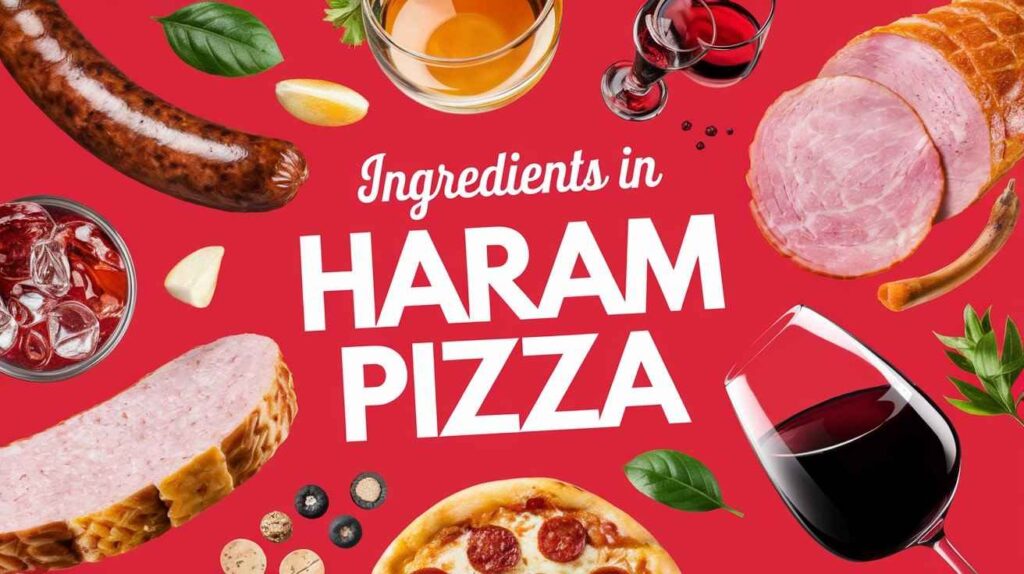 ingredients of haram pizza