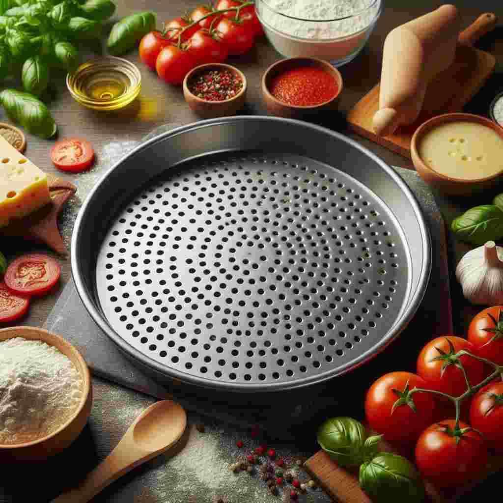 How to use a perforated pan?