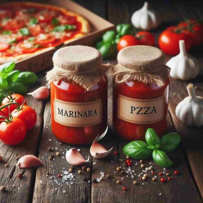 How is pizza sauce different from marinara?