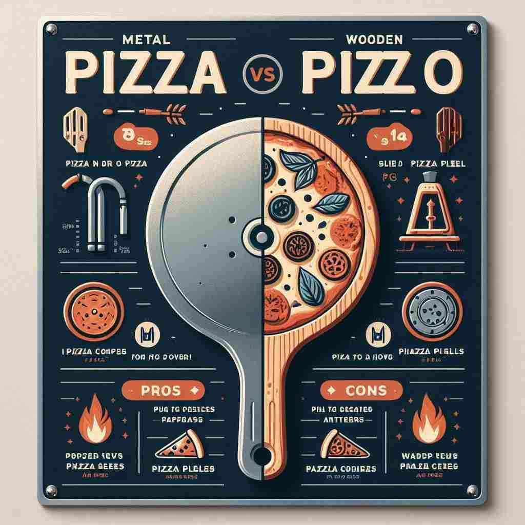 wooden pizza peel vs metal pizza peel