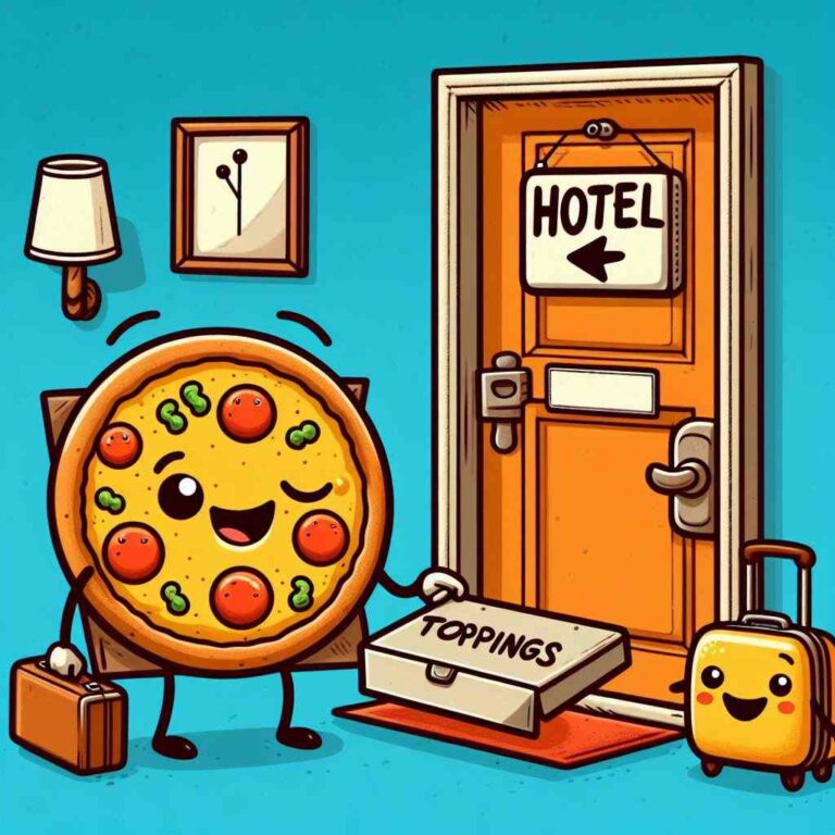 Can you order pizza to a hotel room?
