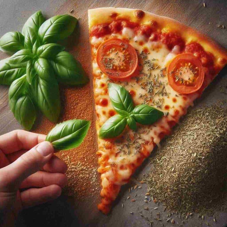 Choosing between Basil or Oregano on Pizza