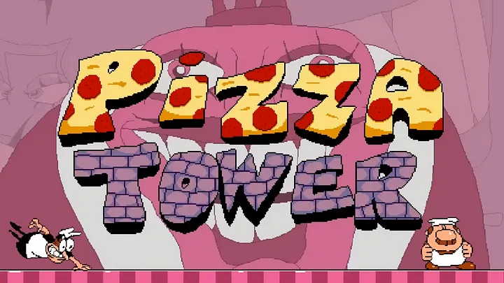 Pizza Tower Game Flyer