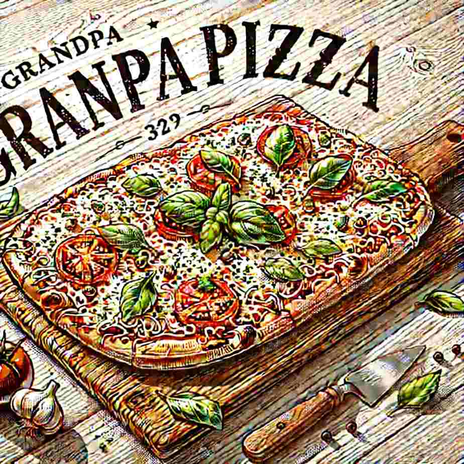 What is a Grandpa pizza?