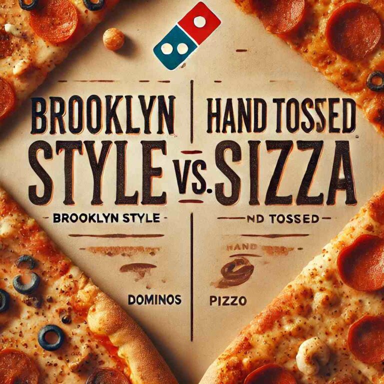 Domino's Brooklyn Style vs. Hand Tossed Pizza