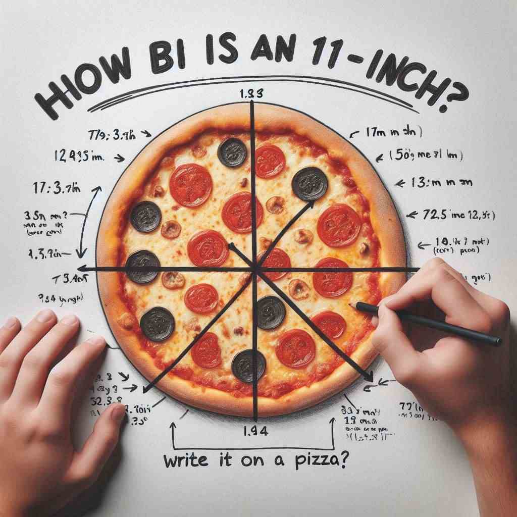 How big is an 11-Inch pizza?