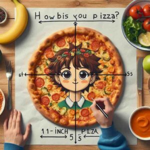 How big is an 11-Inch pizza