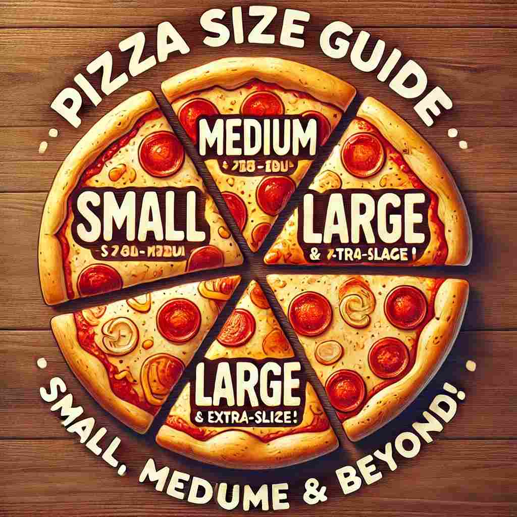 Pizza size comparison guide