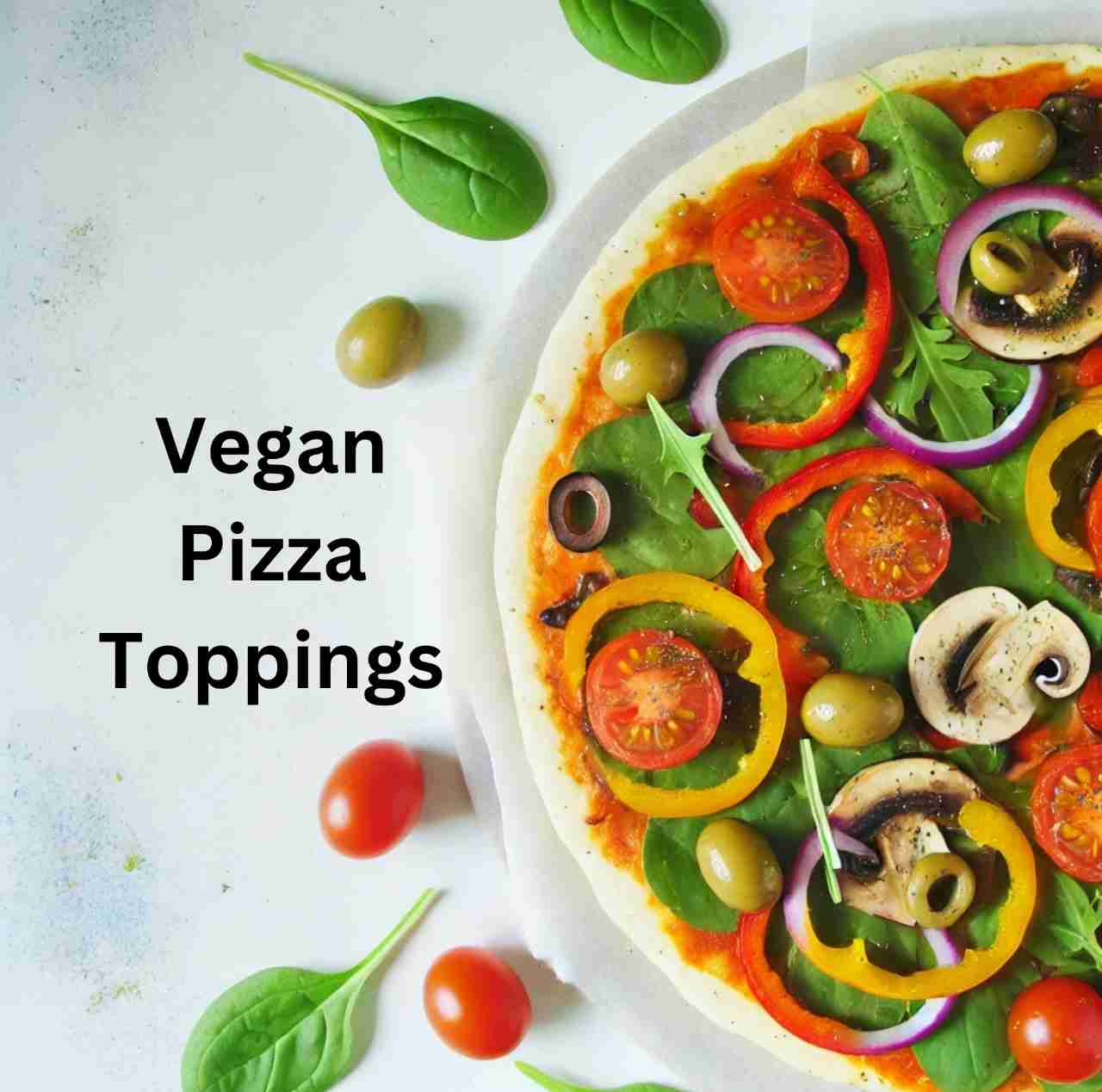 vegan pizza topping