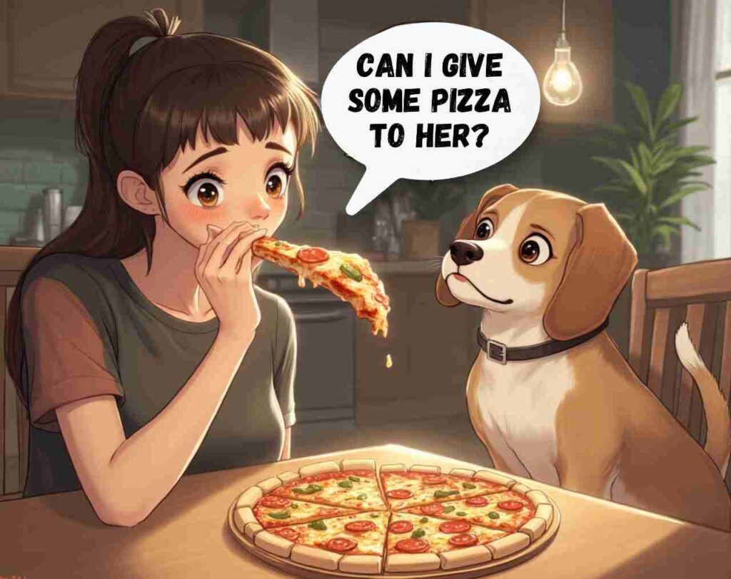 should dogs be given a pizza?