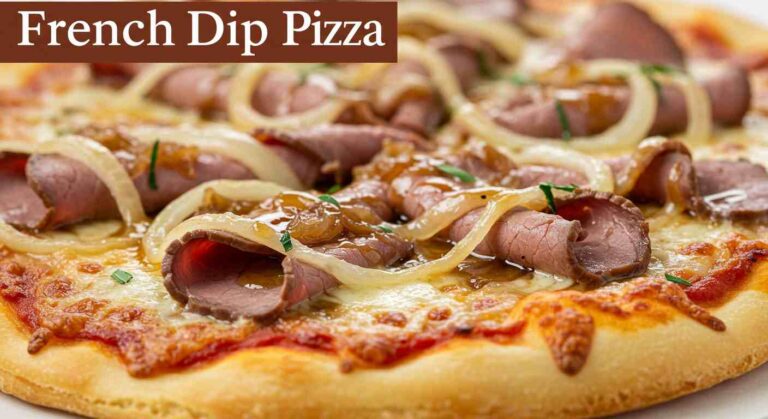 French Dip Pizza Recipe